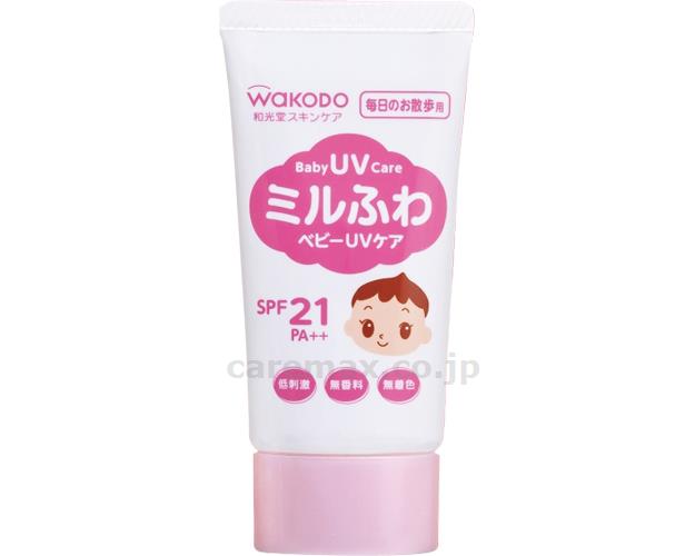 ★ポイント最大16倍★【全国配送可】-ミルフワ　ベビーUVケア 毎日ノオ散歩用　30g アサヒグループ食品　JAN 4987244182463 kt500082 取寄品 ベビー用品 ベビー用品-【介護福祉用具】
