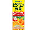 ★ポイント最大16倍★【全国配送可】-ビタミン野菜 200mL 伊藤園 JAN 4901085642771 kt502937 取寄品 食事関連 介護食・健康食品...