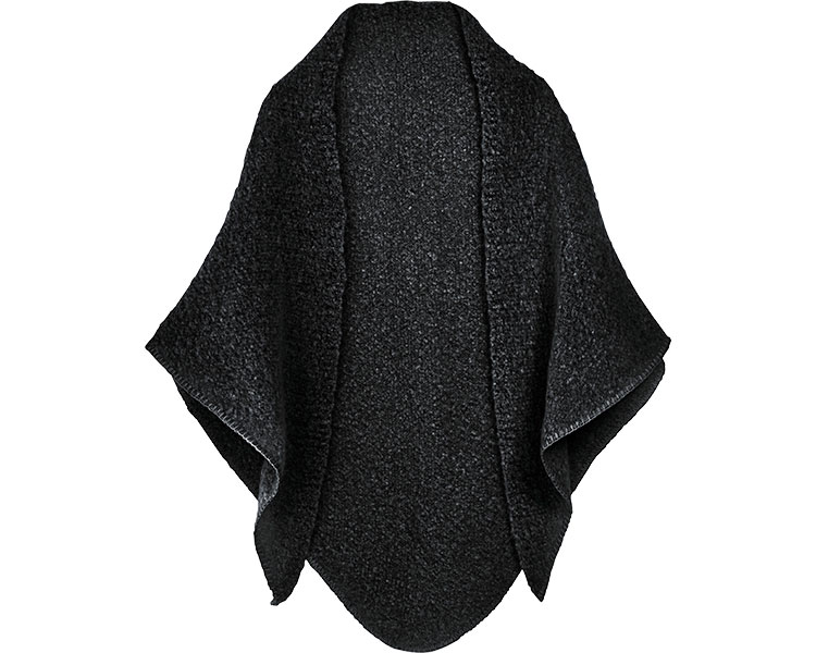★ポイント最大16倍★【全国配送可】-マルチブークレーケープストール 91113 ブラック コジット JAN 4969133911132 kt491926 取寄品 衣類 衣類小物 防寒具-【介護福祉用具】
