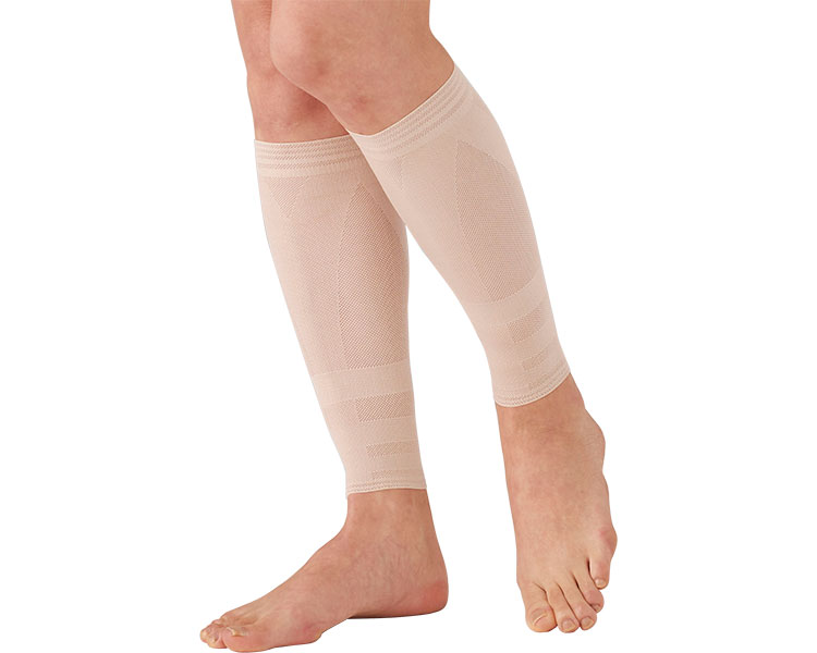 ★ポイント最大16倍★【全国配送可】-極薄フクラハギ段階着圧サポーター 93025　M　2枚組 コジット　JAN ..