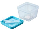 ★ポイント最大16倍★【全国配送可】-フタガトングニナル保存容器 350mL ANT-03 ミントブルー 旭電機化成 JAN 4962644943326 kt493047 取寄品 食事関連 調理器類 調理器類-【介護福祉用具】