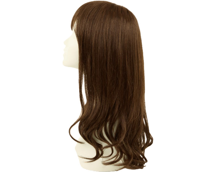 楽天【文具の月島堂】楽天市場店★ポイント最大16倍★【全国配送可】-総手植えオールウィッグエレガントカールロング 人毛ミックスナチュラルカラー プリシラ　JAN 4573173178297 kt493301 取寄品 医療・施設 その他医療 その他（その他医療）-【介護福祉用具】