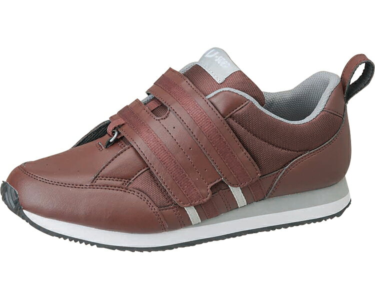 ★ポイント最大16倍★【全国配送可】-Vステップ06　4E　右足 ブラウン　27.0cm ムーンスター　JAN 4523118595689 kt493493 取寄品 歩行関連 シューズ 屋外用-【介護福祉用具】