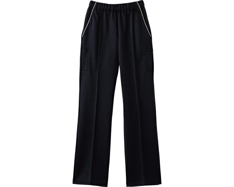 ★ポイント最大16倍★【全国配送可】-ニットストレートパンツ HM2515 夜風 SS カーシーカシマ JAN 4548127536416 kt498358 取寄品 衣類 ユニフォーム ボトム-【介護福祉用具】