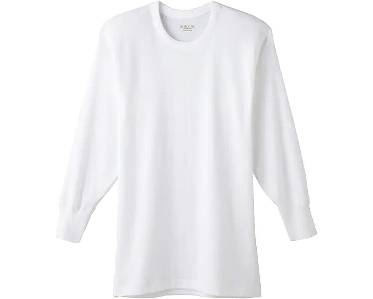 ★ポイント最大16倍★【全国配送可】-快適工房　長袖丸首 KQ3008　ホワイト　LL グンゼ　JAN 4973077566259 kt499332 取寄品 衣類 インナー 下着(上半身)-【介護福祉用具】