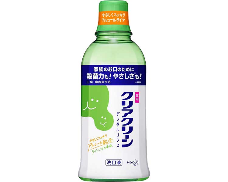 ★ポイント最大16倍★【全国配送可】-クリアクリーンデンタルリンス ライトミント 600mL ボトル(薬用洗口液) 花王 JAN 4901301343048 k...