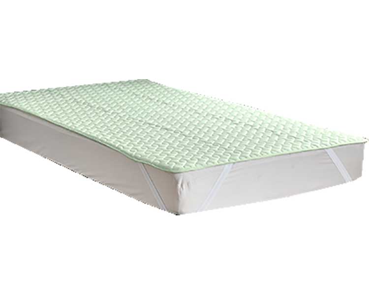 ★ポイント最大16倍★【全国配送可】-防水敷パッド　パイル　シングル AKH-260759　花柄グリーン 赤堀　J..