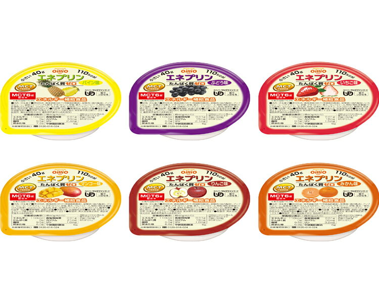 ★ポイント最大16倍★【全国配送可】-エネプリン　フルーツアソートセット 6種×4個 日清オイリオグループ..