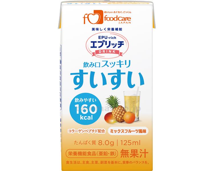 ★ポイント最大16倍★【全国配送可】-エプリッチドリンク　スイスイ 125mL　ミックスフルーツ風味