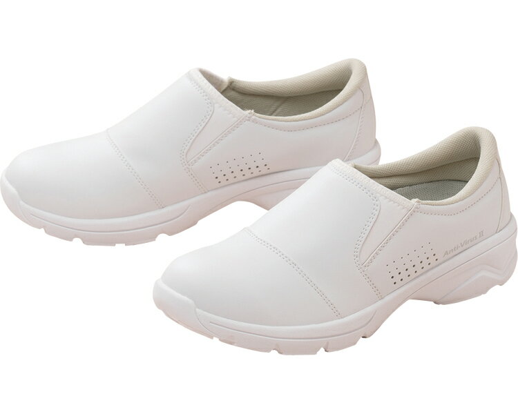 ★ポイント最大16倍★【全国配送可】-アンチウイルスII 310　ホワイト　25.5cm 富士ゴムナース　JAN 4580149123687 kt505740 取寄品 歩行関連 シューズ 両用-【介護福祉用具】