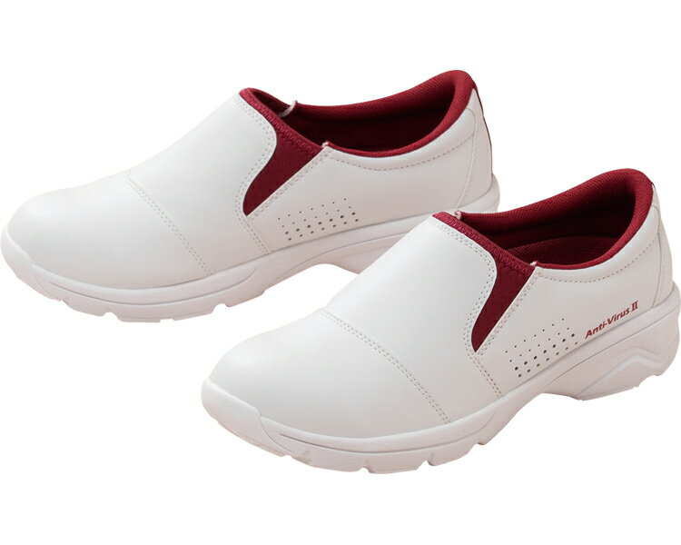 ★ポイント最大16倍★【全国配送可】-アンチウイルスII 310　バーガンディ　25.0cm 富士ゴムナース　JAN 4580149123953 kt506234 取寄品 歩行関連 シューズ 両用-【介護福祉用具】