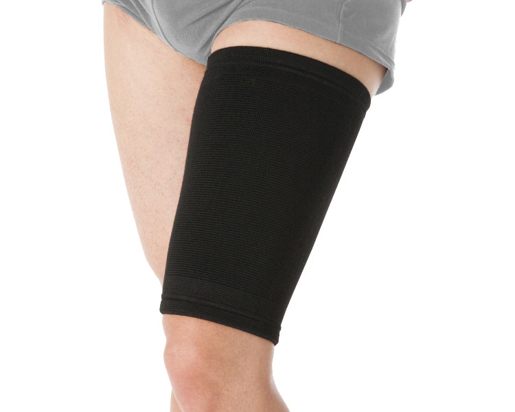 ★ポイント最大16倍★【全国配送可】-強圧迫サポーター　もも 932　ブラック　M D&M　JAN 4985972113018 ..