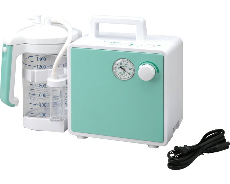 ★ポイント最大16倍★【全国配送可】-ミニックIII-W MW3 新鋭工業　JAN 4560209426231 kt507686 取寄品 医療・施設 吸引・吸入器 吸引器-【介護福祉用具】