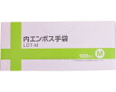 ★ポイント最大16倍★【全国配送可】-内エンボス手袋 LDT-M 透明 M 100枚 伊藤忠リーテイルリンク JAN 4933691924200 kt51706...