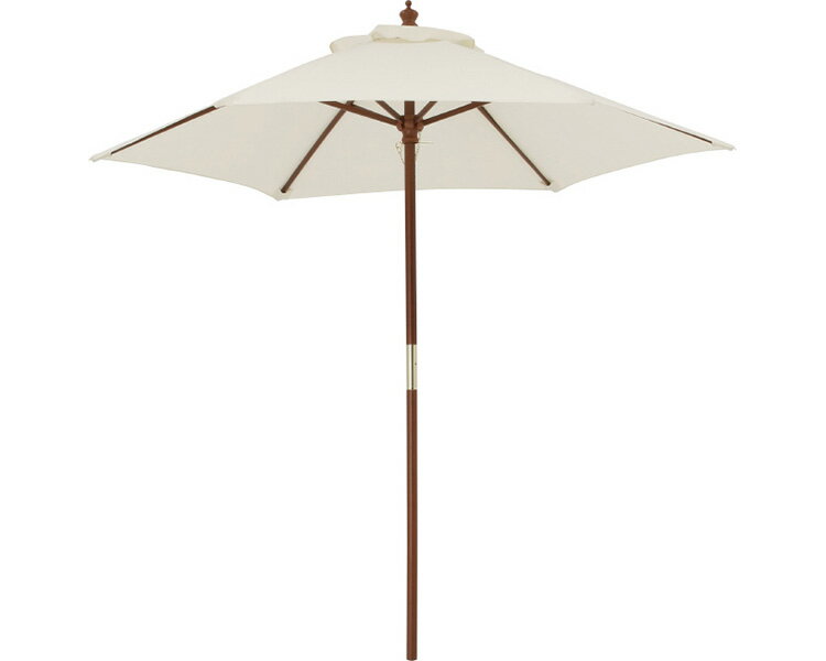 ★ポイント最大16倍★【全国配送可】-ウッドパラソル　2.1m PAL-21B　ベージュ タカショー　JAN 49751493..