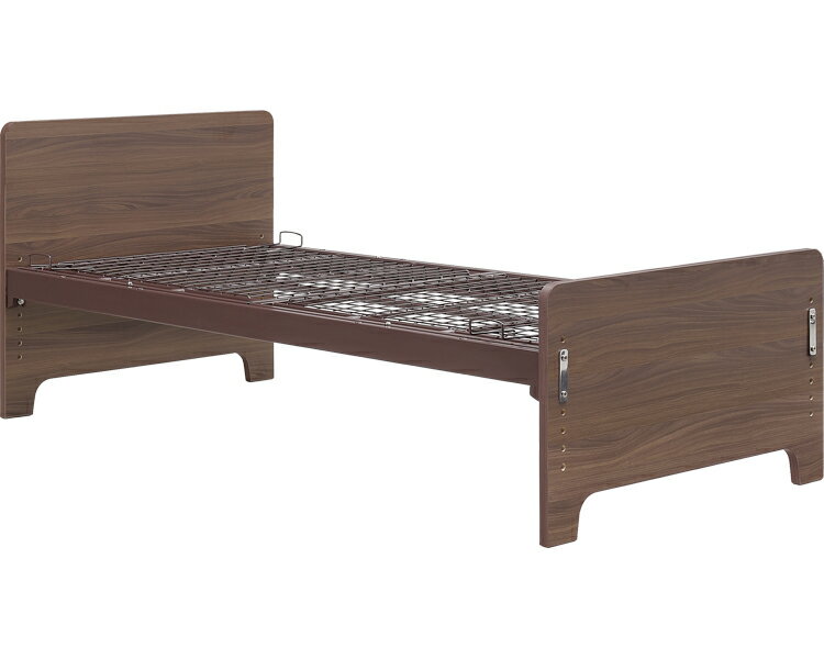 ★ポイント最大16倍★【全国配送可】-シエントS　0モーター PA-9572　ブラウン グランツ　JAN 4582589675931 kt508608 取寄品 ベッド関連 ベッド モーターなし-【介護福祉用具】