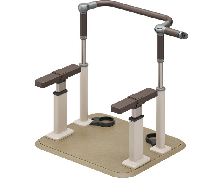 ★ポイント最大16倍★【全国配送可】-スムーディ＜Pトイレ用＞両昇降手すり　片側アーム XPN-L80848 パナソニック エイジフリー　JAN kt508754 取寄品 排泄関連 トイレ周辺用具 トイレ用手すり-【介護福祉用具】