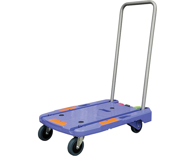 ★ポイント最大16倍★【全国配送可】-小型軽量台車フットブレーキ付　NCC-101B2 OT-561-040-0 テラモト　..