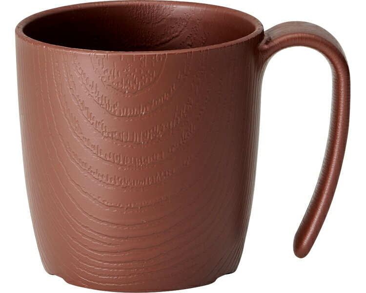 ★ポイント最大16倍★【全国配送可】-木目持ちやすいコップ NMGS1HB ブラウン スケーター JAN 4973307661853 kt515017 取寄品 食事関連 食器類・カップ カップ-【介護福祉用具】