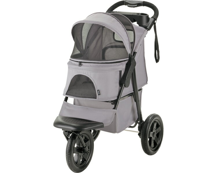 ★ポイント最大16倍★【全国配送可】-ペットカート　プレンタ 156039　グレー リッチェル　JAN 4945680560399 kt515453 取寄品 歩行関連 ショッピングカート その他(ショッピングカート)-【介護福祉用具】