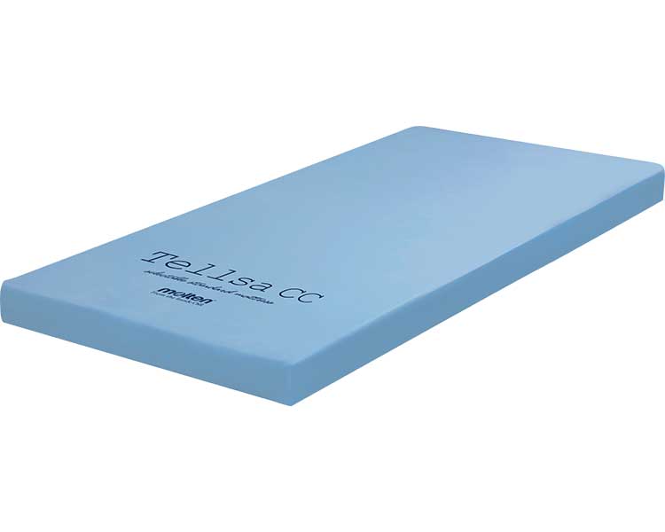 ★ポイント最大16倍★【全国配送可】-テルサ　CCタイプ　ショート MTLSCC1283S　幅83cm モルテン　JAN 4905741911829 kt515570 取寄品 ベッド関連 マットレス 静止型マット-【介護福祉用具】