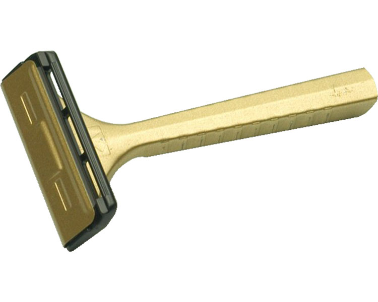 ★ポイント最大16倍★【全国配送可】-T型ゴールドステンレス 00709　10本入 貝印　JAN 4901331007095 kt5..