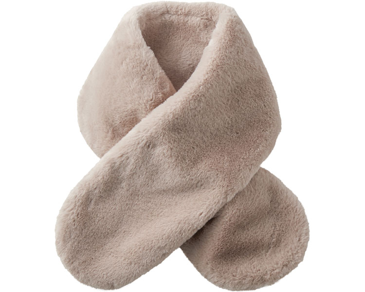 ★ポイント最大16倍★【全国配送可】-あったかふんわり華やかティペット 052152300　カフェオレ セルヴァ..