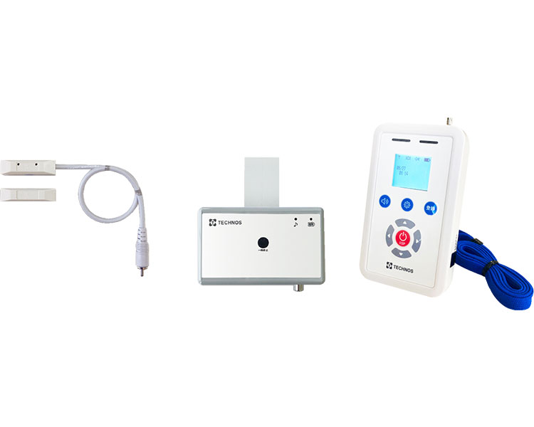 ★ポイント最大16倍★【全国配送可】-ドアコールC・ポータブル DCPT-1 テクノスジャパン　JAN kt522498 取寄品 日常生活 報知装置 徘徊センサー(非NC)-【介護福祉用具】