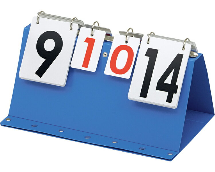 ★ポイント最大16倍★【全国配送可】-両面表示バドミントン得点板 B-2684 トーエイライト　JAN 451889126..