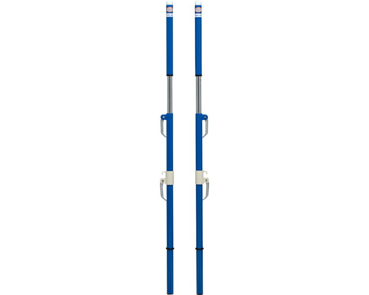 ★ポイント最大16倍★【全国配送可】-ソフトバレー・バド支柱（検） B-2745A　2本1組　床下15cm トーエイ..