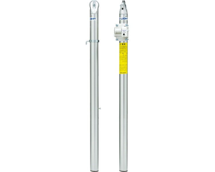 ★ポイント最大16倍★【全国配送可】-アルミテニス支柱（体育館用） B-2996B　2本1組　床下27cm トーエイライト　JAN 4518891277884 kt523987 取寄品 健康管理 スポーツ用品 スポーツ用具-【介護福祉用具】