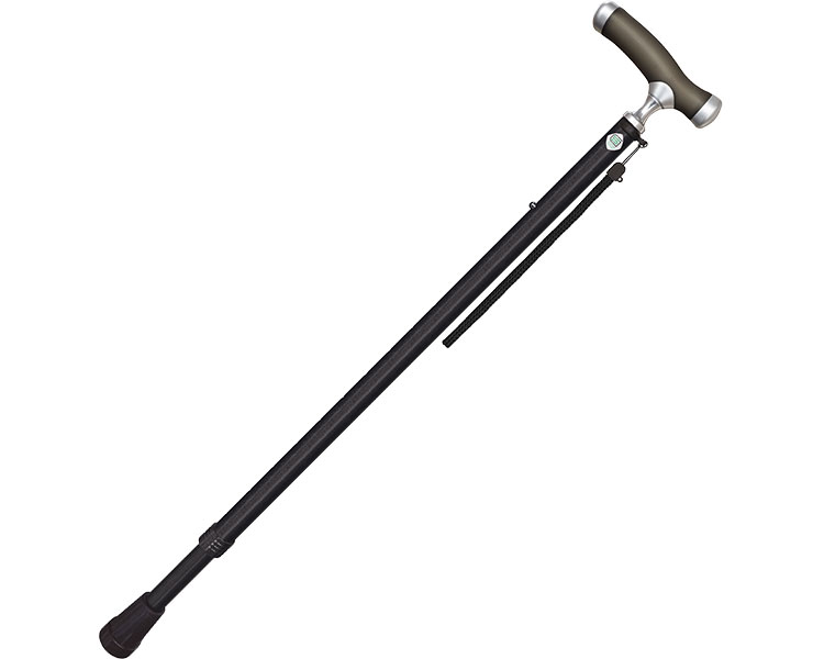 【病院専用商品】 ● やわらかグリップステッキ伸縮 WB5316　ブラック●メーカー名 フジホーム●商品説明 ・シリコン素材を使ったグリップで手が疲れにくいです。・滑りにくく、手のひらのフィットします。・身長に合わせて伸縮させることができます。●商品仕様 ●サイズ／長さ約73〜95.5cm（10段階／2.5cm）、グリップ長さ：12cm、ゴムチップ底径：3cm●パイプ径／上部：1.9cm、下部：1.6cm●重さ／約290g●材質／グリップ：シリコン・ABS、シャフト：アルミ、ストラップ：ナイロン、先ゴム：合成ゴム●適応ゴムチップ内径／16mm●生産国／台湾●SGマーク取得商品/20●JAN 4977626738678● 歩行関連　杖 伸縮杖介護　病院　クリニック　診療所　グループホーム　訪問看護　訪問介助　介助　居宅　施設　福祉　インボイス対応　適格請求書 介護事業所等に対するサービス継続支援事業（補助金） ★お見積りはこちらから★ kt更新日 2026/10/27★月島堂はインボイス対応済！インボイスのご請求書、領収書をご発行可能です。★業界最安値に挑戦！専門店ならではの納得価格。★創業25年の信頼と実績！★多くのお客様に選ばれ、累積受注件数35000件突破！★月島堂は90％以上のお客様にご納得いただいております。★お気軽にお見積もりご依頼下さい★お見積りはこちらから★