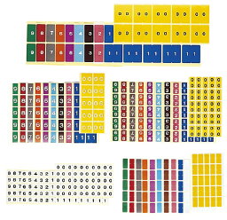 ★ポイント最大16倍★【全国配送可】-カルテナンバーラベル　　　　　　　　 KS-760(30X30MM)100イリ 品番 my02-2895-0009 1入り-【MY医科器機】