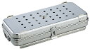 ★7/4-11 P最大27倍★【全国配送可】-卓上オートクレーブ用角カスト(小) M-43-CS(27X12X4CM) 品番 my03-3020-02-- 1入り-【MY医科器機】JAN(4)
