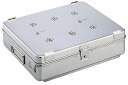 ★ポイント最大16倍★【送料無料】-中材用角型カスト(Cタイプ)小 M-32C(29.5X23X8.5CM) 品番 my03-3045-01-- 1入り-【MY医科器機】JAN(4)