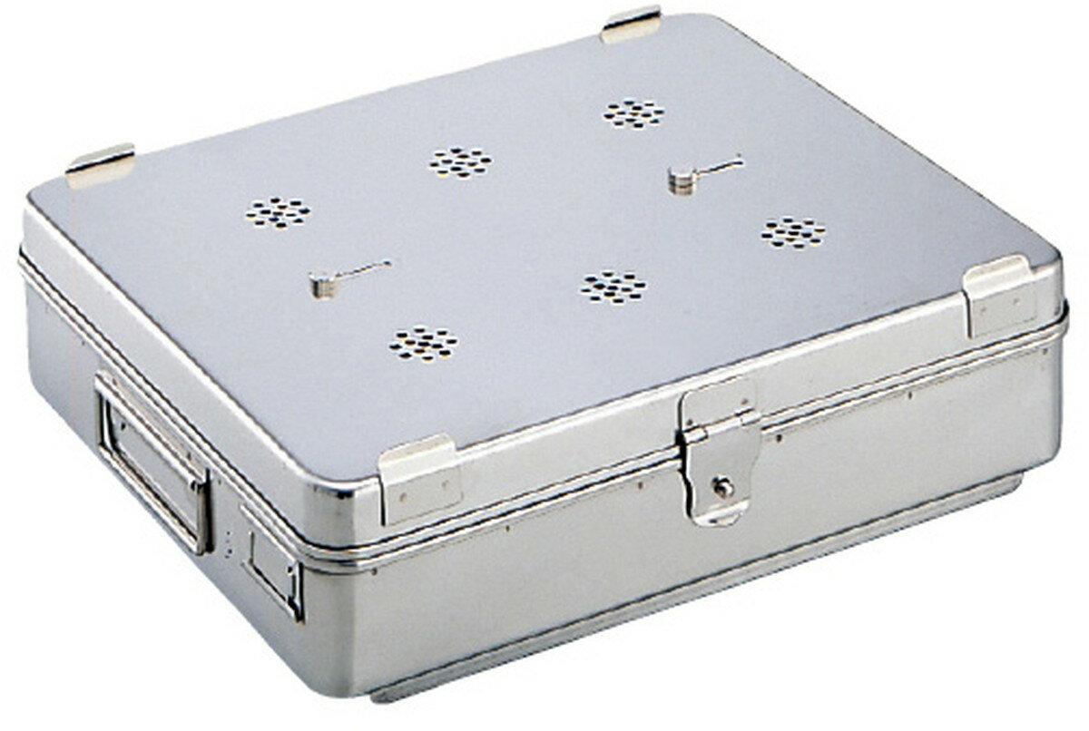 ★ポイント最大16倍★【送料無料】-中材用角型カスト（Cタイプ）大 M-32C(35.5X29X8.5CM) 品番 my03-3045-03-- 1入り-【MY医科器機】JAN