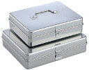 ★6/22-27 P最大27倍★【全国配送可】-蝶番付ステンレスバット 1号 210X150X70MM 品番 my03-3125-01-- 1入り-【MY医科器機】JAN