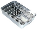 ★6/22-27 P最大27倍★【全国配送可】-角バット 6枚取 482X338X80MM 品番 my03-3155-10-- 1入り-【MY医科器機】JAN 4971142403041