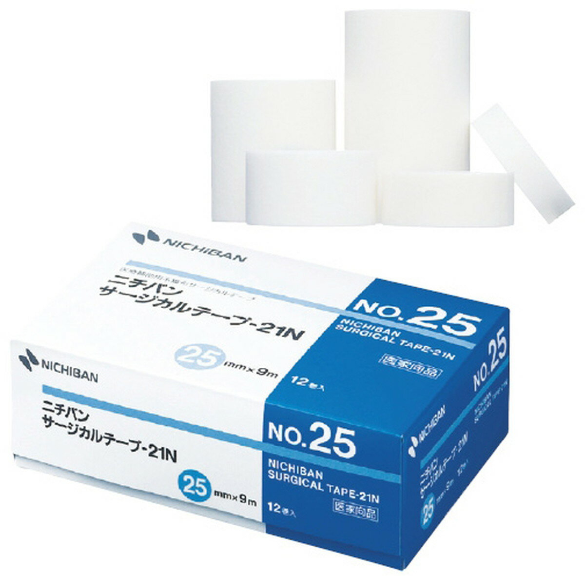 ★ポイント最大16倍★【全国配送可】-サージカルテープ21N　No．50　 STN50(50MMX9M)6カン 品番 my07-336..