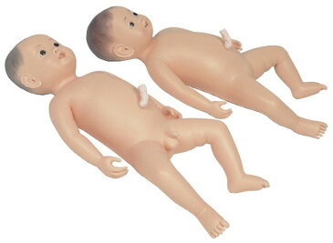 ★ポイント最大16倍★【全国配送可】-新生児沐浴人形 男女ペアA形 11258-000 品番 my11-2720-04-- 1入り-【MY医科器機】
