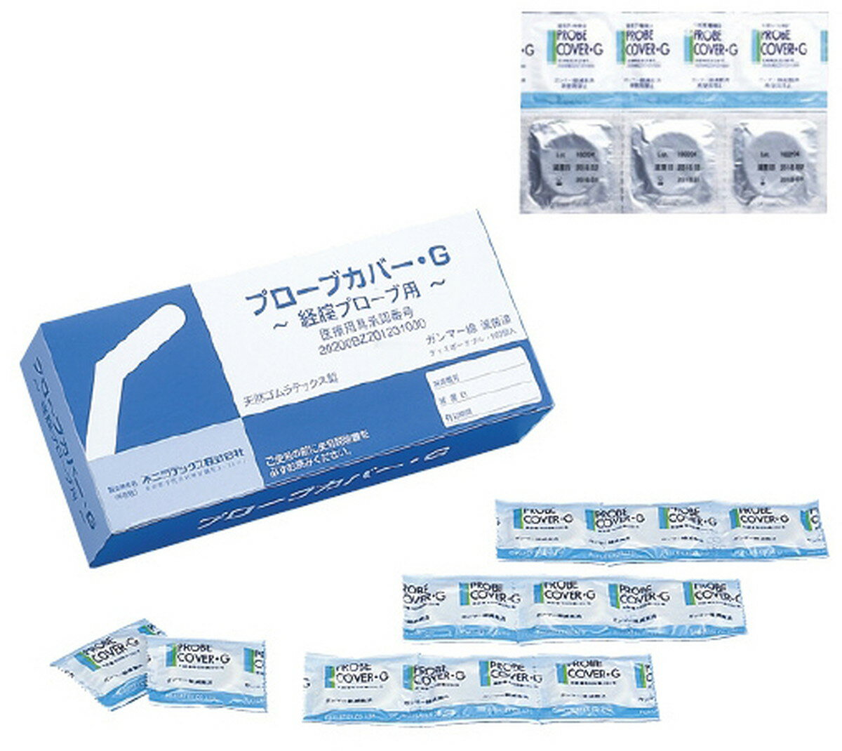 ★ポイント最大16倍★【送料無料】-経膣用プローブカバー・G 100コイリ 品番 my12-2025-00-- 1入り-【MY医科器機】JAN 4902510620104