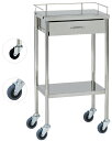 ★ポイント最大16倍★【送料無料】-器械台 引出付(φ75mm静音) MY-1560B(450X300X830 品番 my23-3053-10-- 1入り-【M...