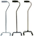 ★ポイント最大16倍★【全国配送可】-アルミ製四点杖(スモールベース) MRA-01612(ブラウン) 品番 my23-5180-01-- 1入り-【MY医科器機】JAN 4536697100182(4)