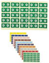 ★ポイント最大16倍★【全国配送可】-カラーナンバーラベル(M) HK7753(タンバン)250ヘンイリ 品番 my23-5604-0006 1入り-【MY医科器機】JAN 4903419188085(4)