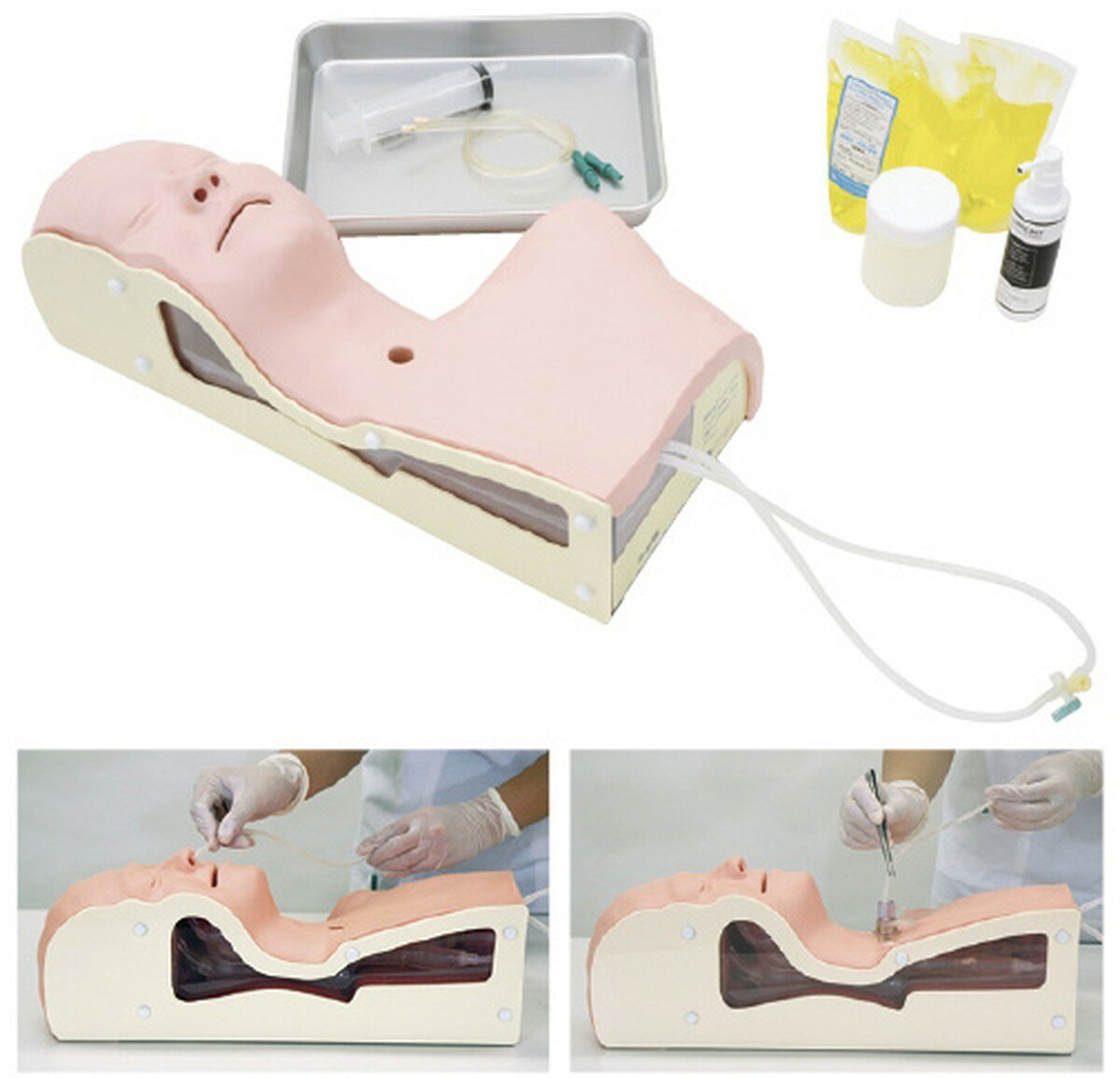 ★ポイント最大16倍★【全国配送可】-吸引シミュレーター　Qちゃん　　　　 11229-000(M85) 品番 my23-6528-00-- 1入り-【MY医科器機】JAN