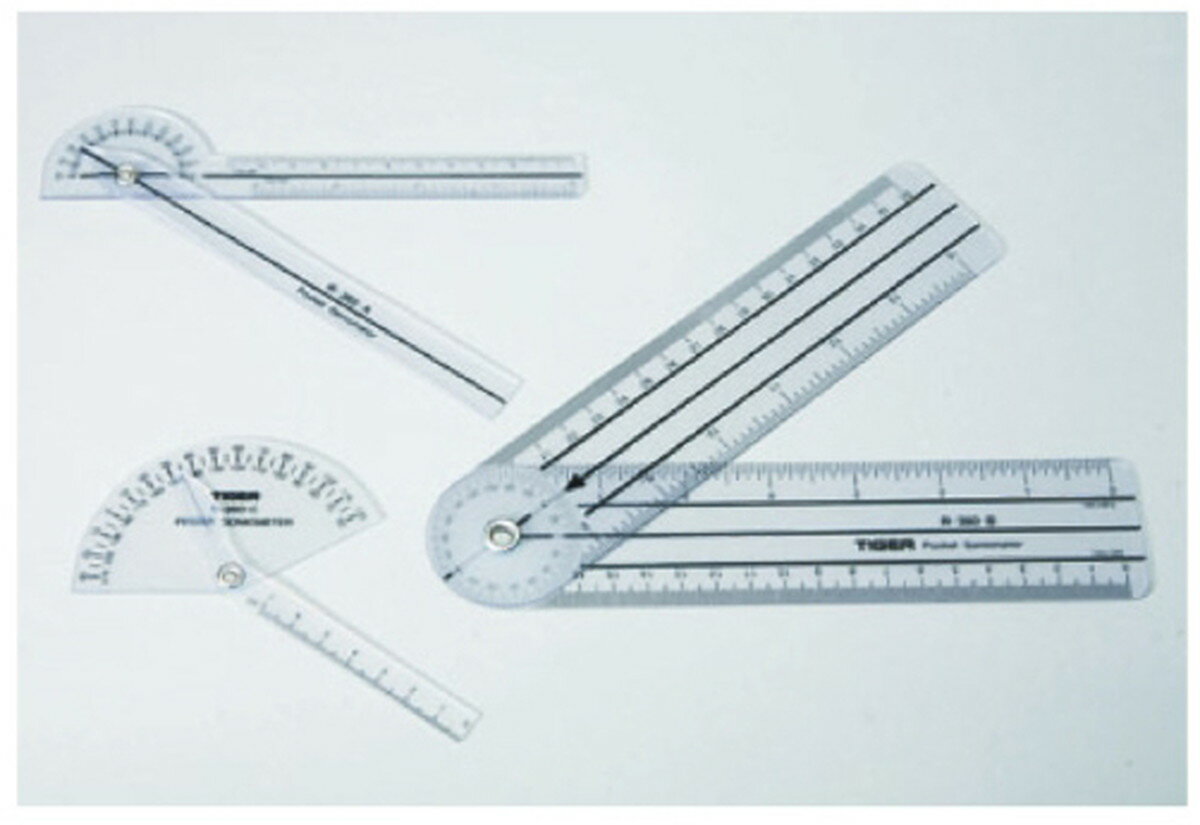 楽天【文具の月島堂】楽天市場店★ポイント最大16倍★【全国配送可】-ポケット角度計　　　　　　　　　　　 R-360-A（170MM） 品番 my24-2091-02-- 1入り-【MY医科器機】JAN