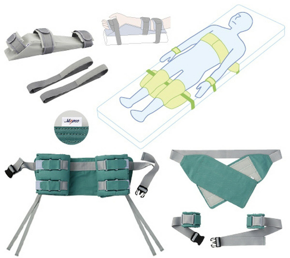 ★ポイント最大16倍★【送料無料】-カテーテル用保護ベルト（膝用）　　　 MY-TK1100 品番 my24-3330-00-- 1入り-【MY医科器機】JAN 4521573010464