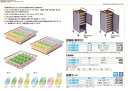 ★ポイント最大16倍★【送料無料】-投薬カート（全面扉・8段）　　　　　 YM-42L-ID(A-8) 品番 my24-3560-01-- 1入り-【MY医科器機】JAN 4903180175413