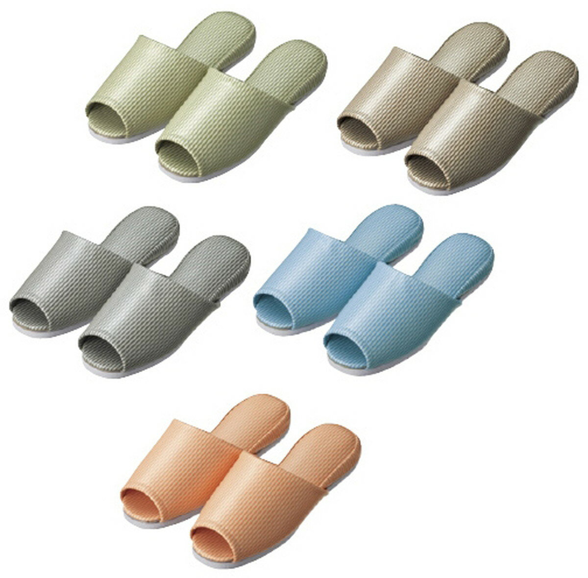 ★ポイント最大16倍★【送料無料】-スリッパ（ストライプ・前開き）子供用 NB5001(20ソクイリ) 品番 my24-3591-0104 1入り-【MY医科器機】JAN