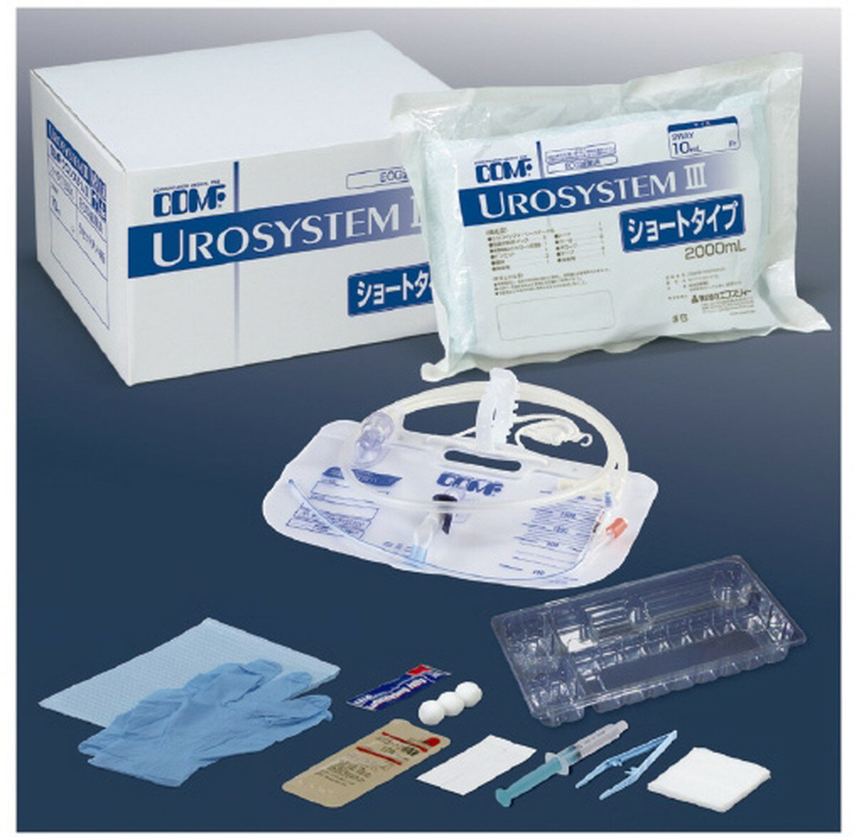 ★ポイント最大16倍★【全国配送可】-コンファウロシステムIIIショートタイプ 806421210(12FR)5セット 品番 my24-5639-00-- 1入り-【MY医科器機】JAN 4534089809316